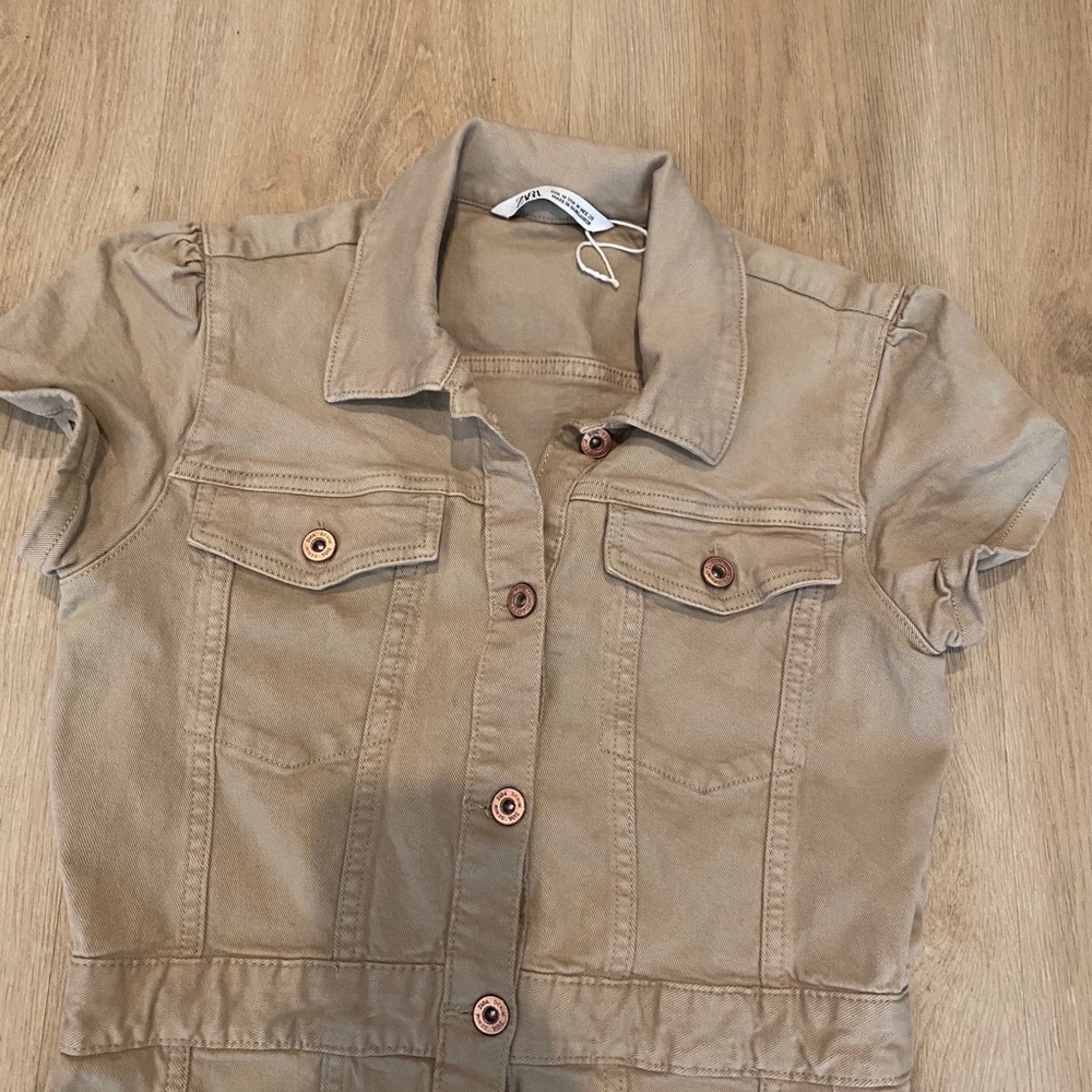 ZARA ARMY DRESS